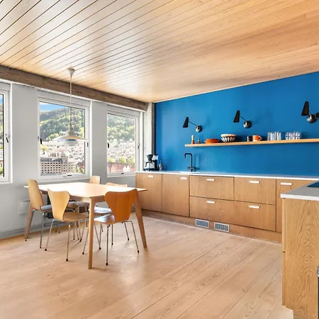 Daire Unique Gem Overlooking The World Famous Bryggen *