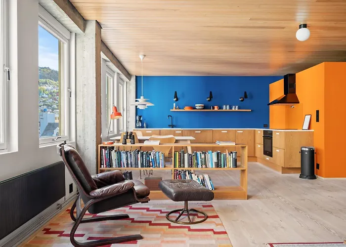 Unique Gem Overlooking The World Famous Bryggen Apartament Bergen